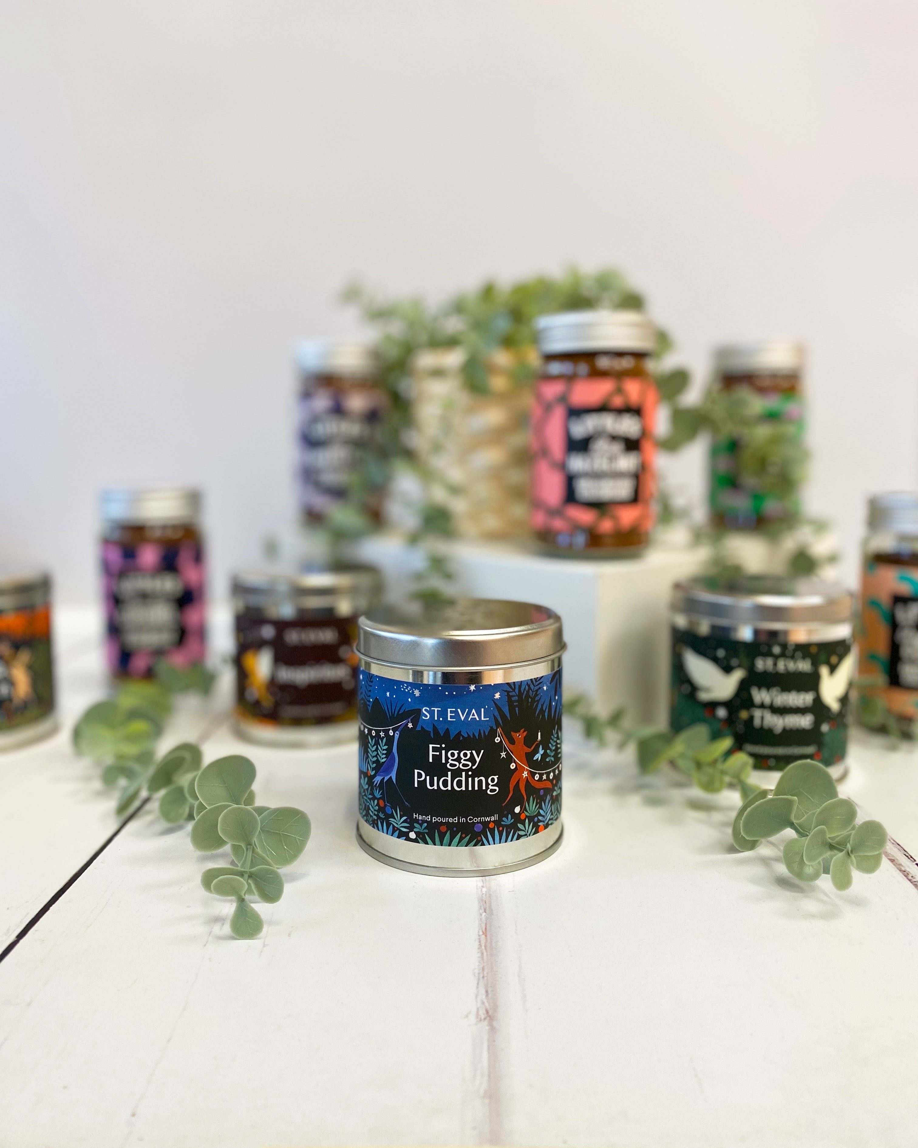 Win flavoured coffee & St Eval Christmas candles