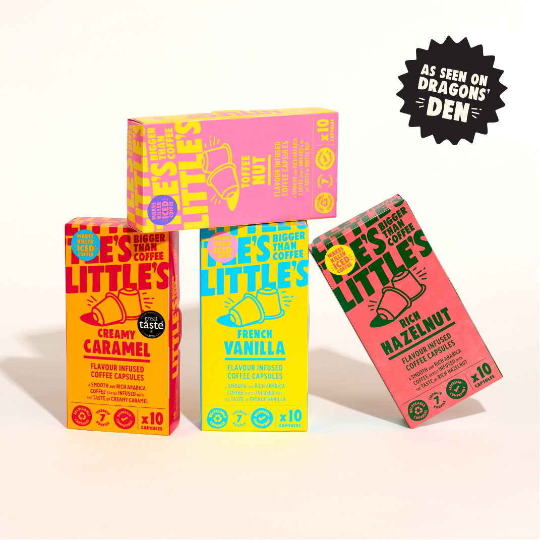 Dragons' Den flavoured capsule bundle