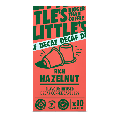 Decaf Rich Hazelnut Coffee Capsules