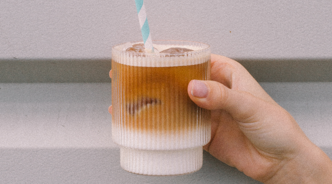 Iced Flat White - Toffee Nut Flavour