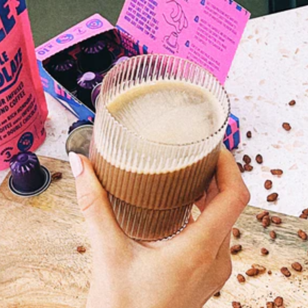 Coco Pops Cereal Milk Latte