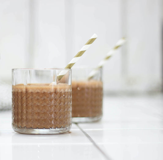 PEANUT MOCHA SHAKE RECIPE BY NOURISHING AMELIA