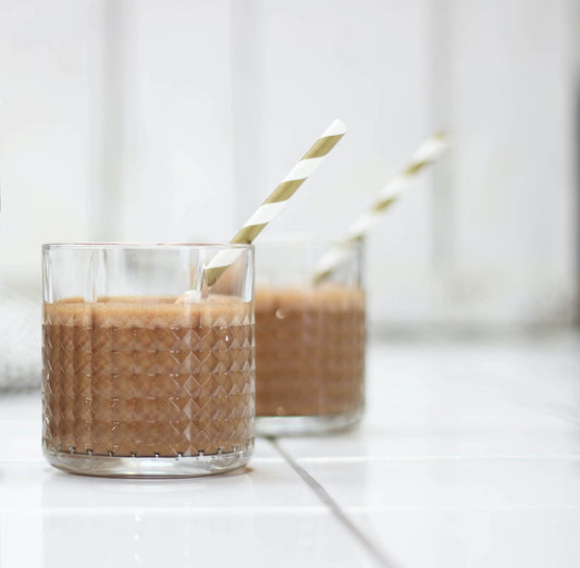 PEANUT MOCHA SHAKE RECIPE BY NOURISHING AMELIA