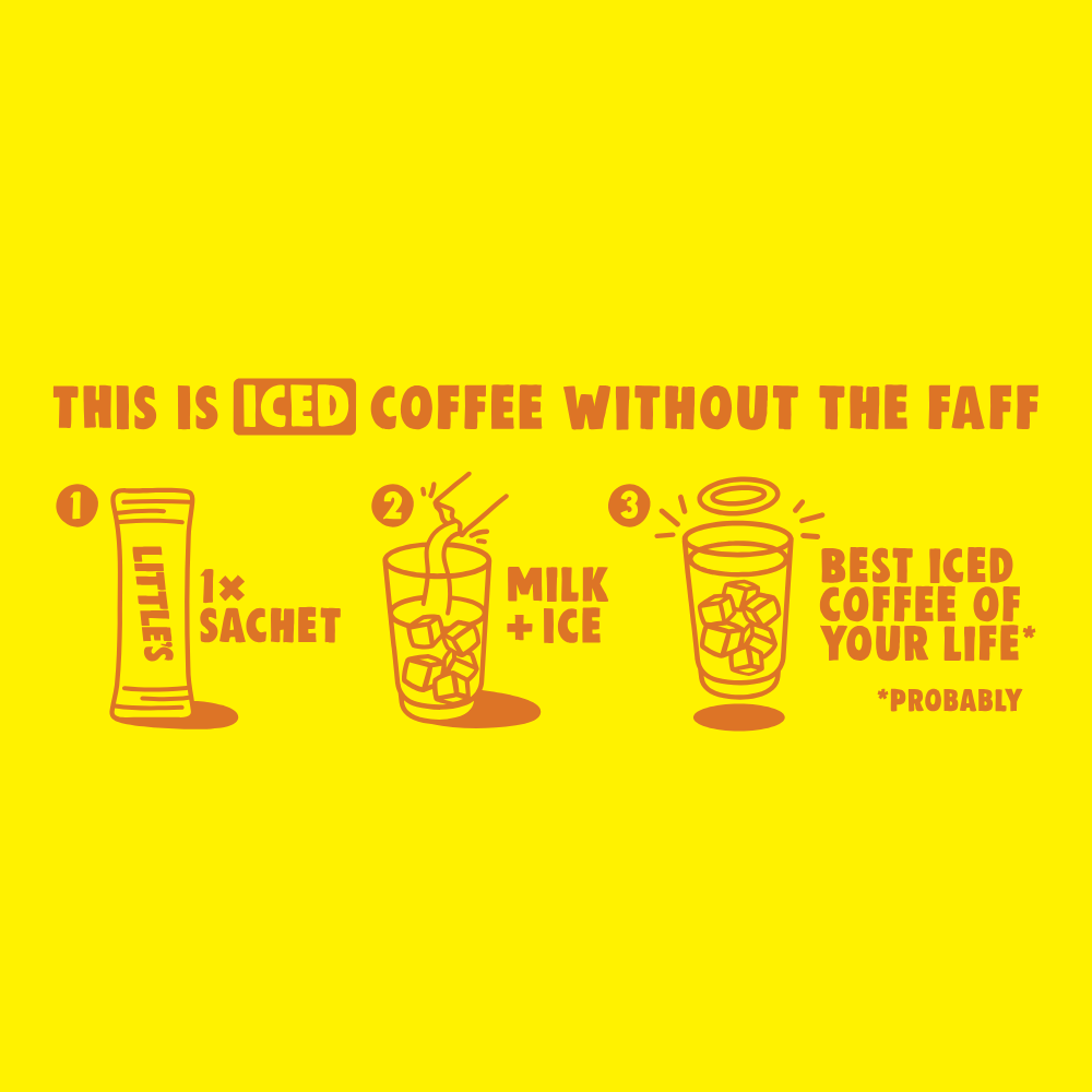 Frozen Vanilla Iced Coffee Concentrate