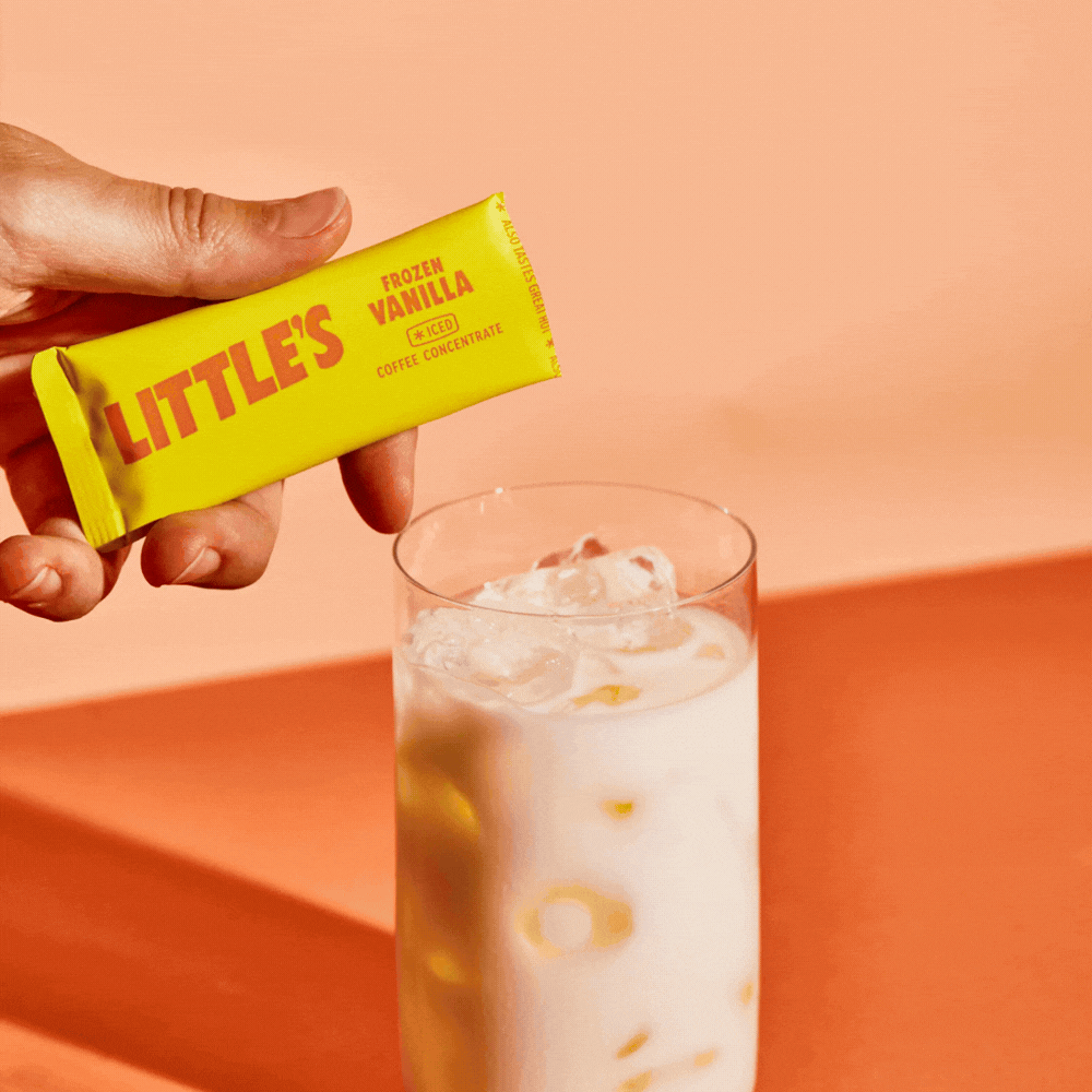 Frozen Vanilla Iced Coffee Concentrate