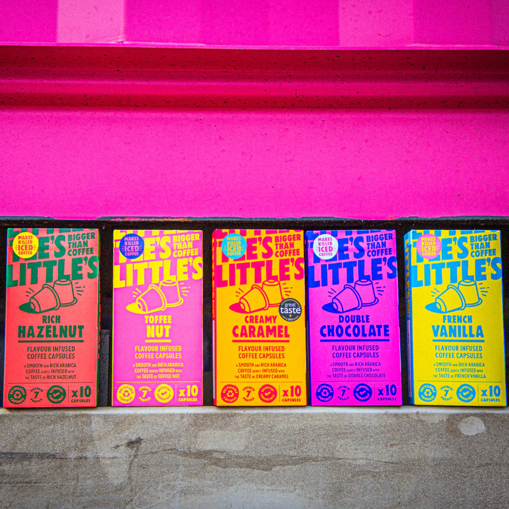 Little's flavoured Nespresso-compatible coffee capsules