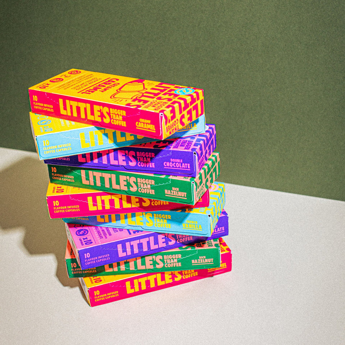 Little's 100% recyclable aluminium coffee capsules